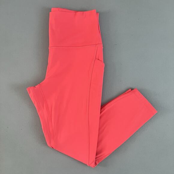 Lululemon Align High-Rise Pant with Pockets 25" Glaze Pink Leggings - Picture 5 of 6